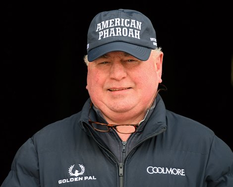 Richard Barry, Ashford Stud stallion manager, at the stallion complex on Jan. 21, 2025.