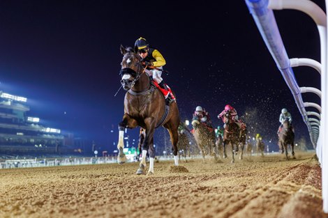Tuz wins the 2025 Mahab Al Shimaal at Meydan Racecourse