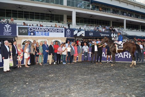 Sovereignty wins the 2025 Fountain of Youth Stakes at Gulfstream Park