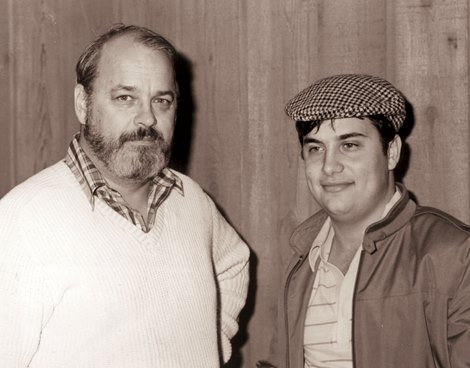 Norman with his son Mark Casse,1983