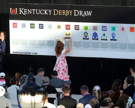 Kentucky Derby, Post Position Draw, Churchill Downs, 042625 Kentucky Derby, Post Position Draw, Churchill Downs, 042625
