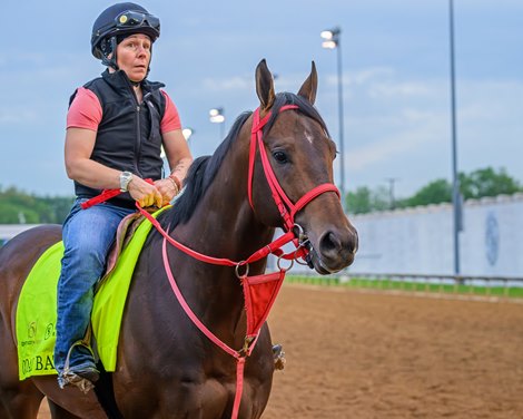 Coal Battle with Bethany Taylor<br>
Feature and training photos at Churchill Downs near Louisville, Ky., on April 24, 2025.