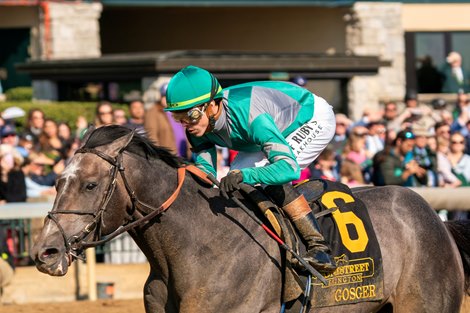 Gosger and Irad Ortiz win the G3 Stonestreet Lexington Stakes, Keeneland Racetrack, Lexington, KY, April 12, 2025, Javier Molina-Bloodhorse Gosger and Irad Ortiz win the G3 Stonestreet Lexington Stakes, Keeneland Racetrack, Lexington, KY, April 12, 2025, Javier Molina-Bloodhorse
