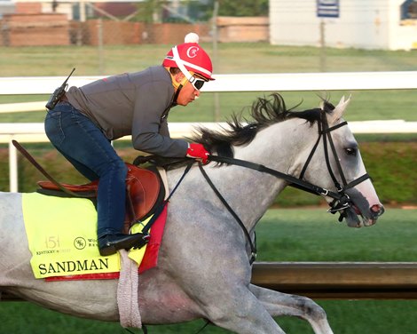 Sandman - Work - Churchill Downs - 04-23-25 Sandman - Work - Churchill Downs - 04-23-25