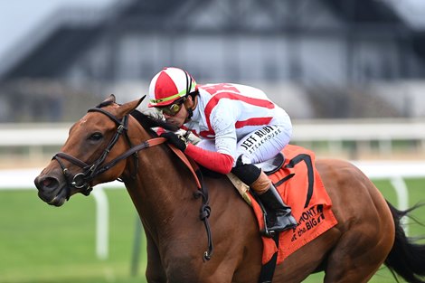 Dynamic Pricing (IRE) wins the 2025 Beaugay Stakes at Aqueduct