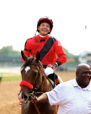 MERCANTE wins the 2025 Arlington Stakes at Churchill Downs