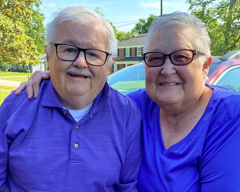 Bill and Linda Luster, 2024.