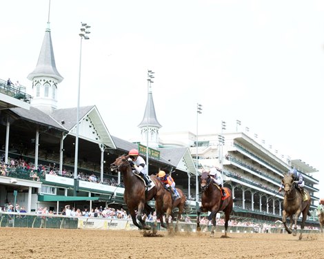 Durante wins the 2025 Aristides Stakes at Churchill Downs