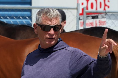 Ciaran Dunne, 2025 Fasig-Tipton 2 Year-Olds in Training Sale, Timonium, MD