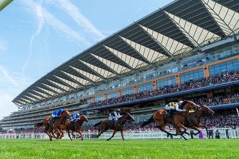 Docklands and Mark Zara win the G1 Queen Anne Stakes, Ascot Racecourse, Ascot UK, 6-17-25, Mathea Kelley-Bloodhorse