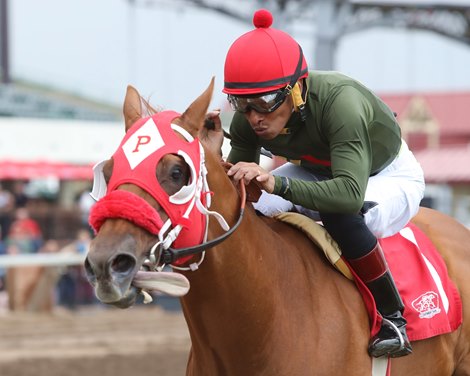 Thealligatorhunter wins the 2025 10,000 Lakes Stakes at Canterbury Park