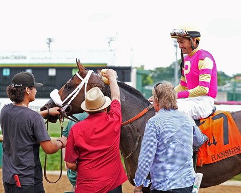 Will Take It wins 2025 Hanshin Stakes at Churchill Downs