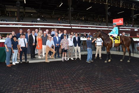 Coach Case, Maiden Win, Saratoga Race Course, June 4 2025<br>
First win for trainer Miguel Clement