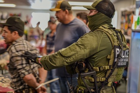 ICE, law enforcement partners arrest more than 80 illegal aliens during worksite enforcement operation at Louisiana racetrack