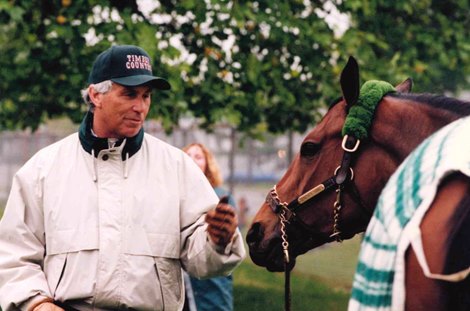 D. Wayne Lukas with Serena's Song
