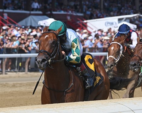 Golden Tornado, Maiden Win, Saratoga Race Course, August 9 2025