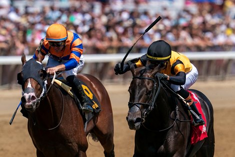 Ewing and Jose Ortiz Win the G2 Saratoga Special Stakes, Saratoga Racecourse, Saratoga Springs, NY, August 2, 2025, Mathea Kelley