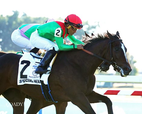 SPECIAL WAN wins 2025 Ladies Turf Stakes at Kentucky Downs