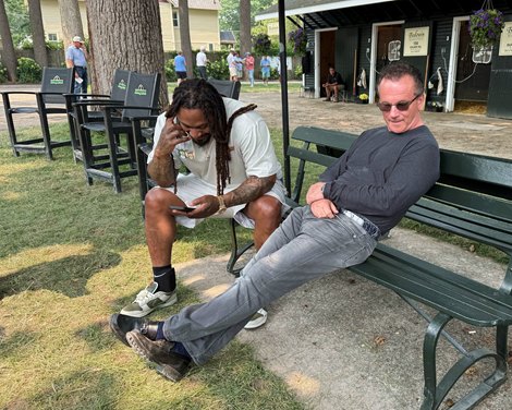 Marshawn Lynch,  John Sikura, 2025 Fasig-Tipton Saratoga Sale