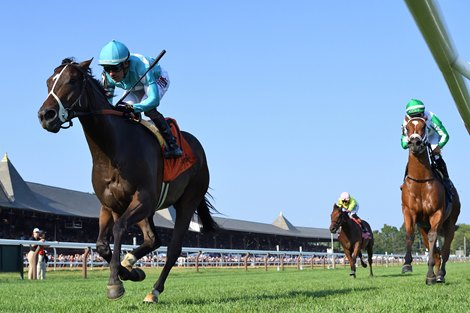 Bobrovsky wins the 2025 Skidmore Stakes at Saratoga