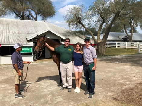 Joe Scurto with Marcus and Crystal Ryan