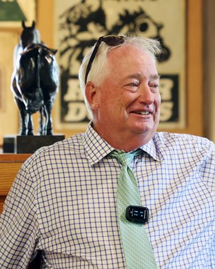 Boyd Browning at Fasig-Tipton's New York-bred Yearling Sale