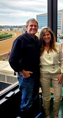 Eugenia "Jeannie" Thompson-Benight with her husband Joe