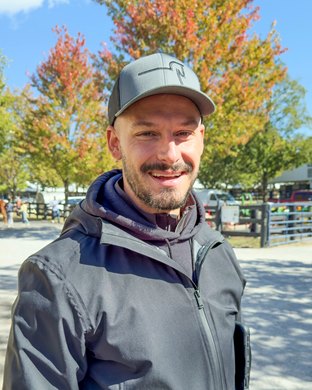 Cameron Dulgar at the October Yearlings Sale