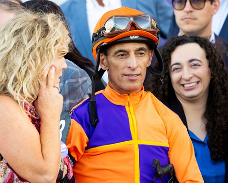 Ted Noffey with John Velazquez wins the Juvenile (G1) at Del Mar Racetrack in Del Mar, CA on October 31, 2025.