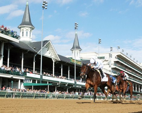 Shred the Gnar wins the 2025 Chilukki Stakes at Churchill Downs