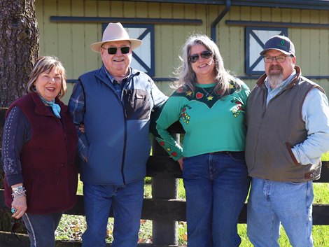 (L-R) Judy, Jimmy, Natasha, and Joe Roberts