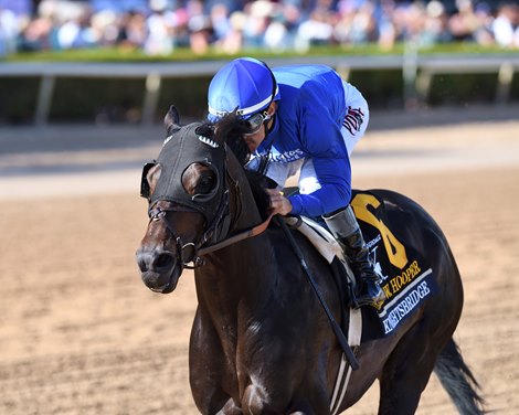 Knightsbridge wins the 2026 Fred W. Hooper Stakes at Gulfstream Park Coglianese Photos/Ryan Thompson