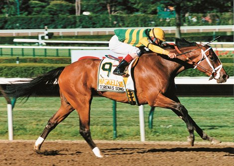 Serena's Song wins the 1995 Haskell Invitational