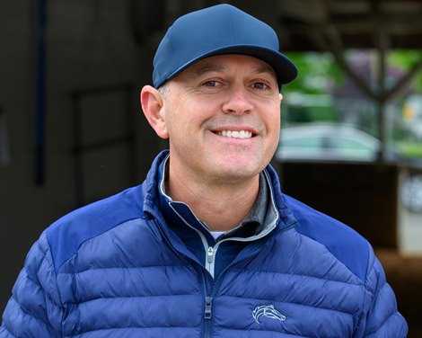 Chad Brown Training at Churchill Downs on April 26, 2026.