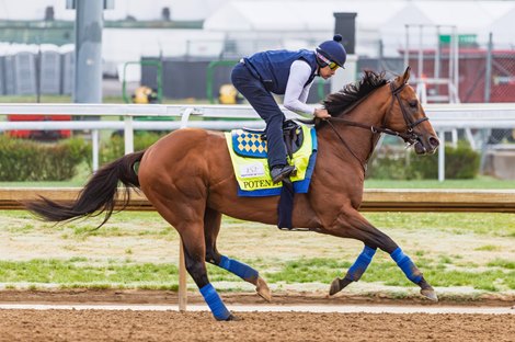 Potente at Churchill Downs, Louisville, KY on<br>
on April 25th, 2026