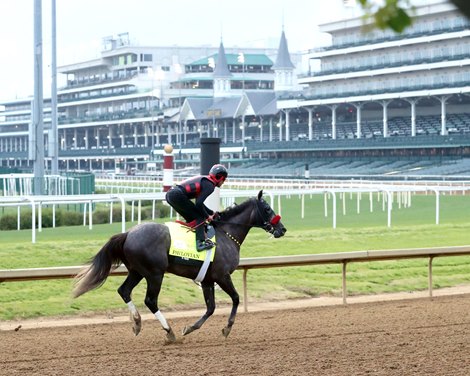 Pavlovian - 5f from the gate in 1:03.40 - CD - 042626