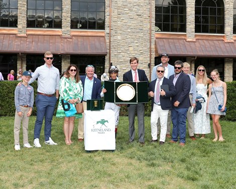 Speed Shopper wins the 2026 Bewitch Stakes at Keeneland