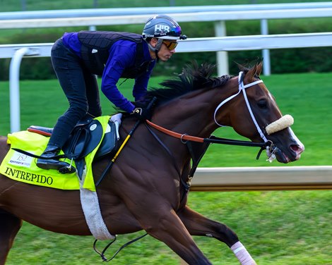 Intrepido Training at Churchill Downs on April 26, 2026.