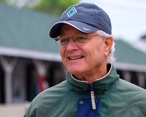 Bill Mott Training at Churchill Downs on April 26, 2026.