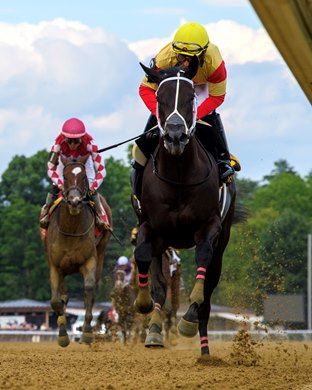 Harper's Corner wins the 2026 Schuylerville Stakes at Saratoga Race Course
