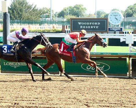 Usha wins the 2026 Open Mind Stakes at Churchill Downs
