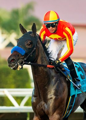 Miss Monica and jockey Juan Hernandez win the Grade I, $300,000 Del Mar Debutante, Saturday, September 5, 2026 at Del Mar Thoroughbred Club, Del Mar CA. © BENOIT PHOTO