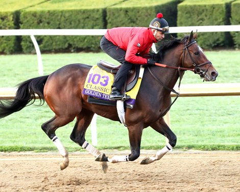 Golden Tempo - Gallop - Keeneland Race Course - 10-22-26